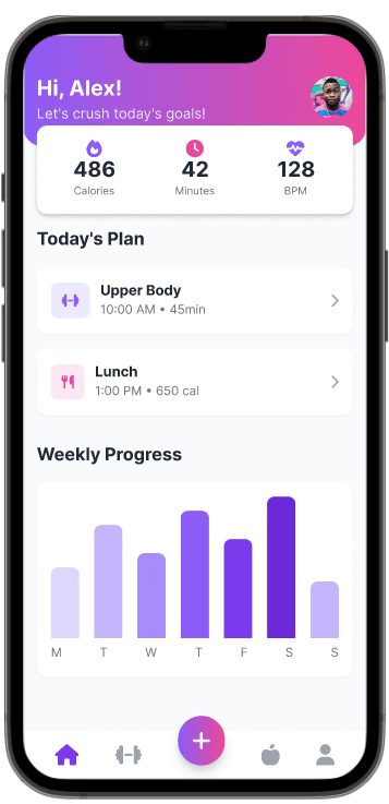 Fitness App Interface